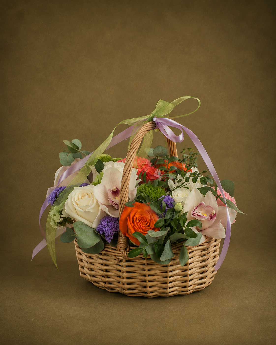 Basket of Orсhids