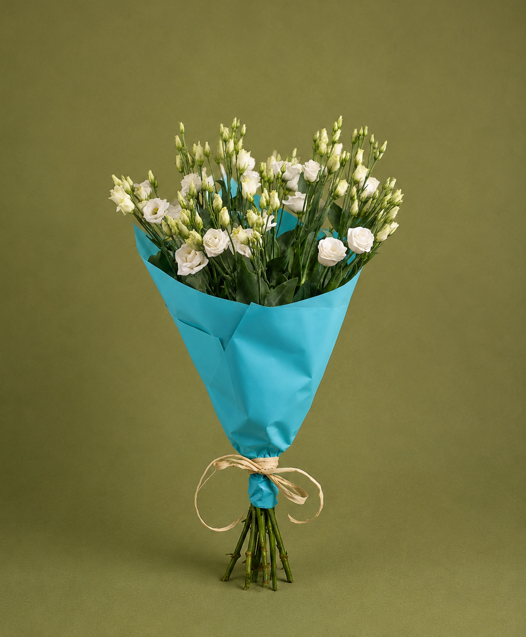 Bouquet of eustoma